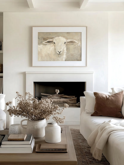 Behold The Lamb - print