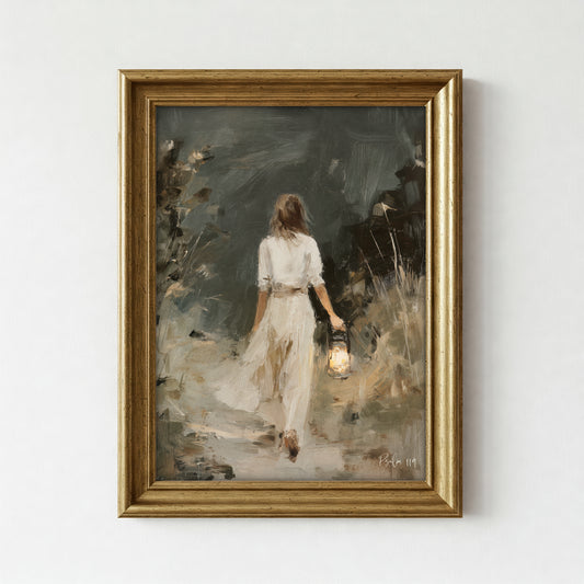 Lamp Unto My Feet- print