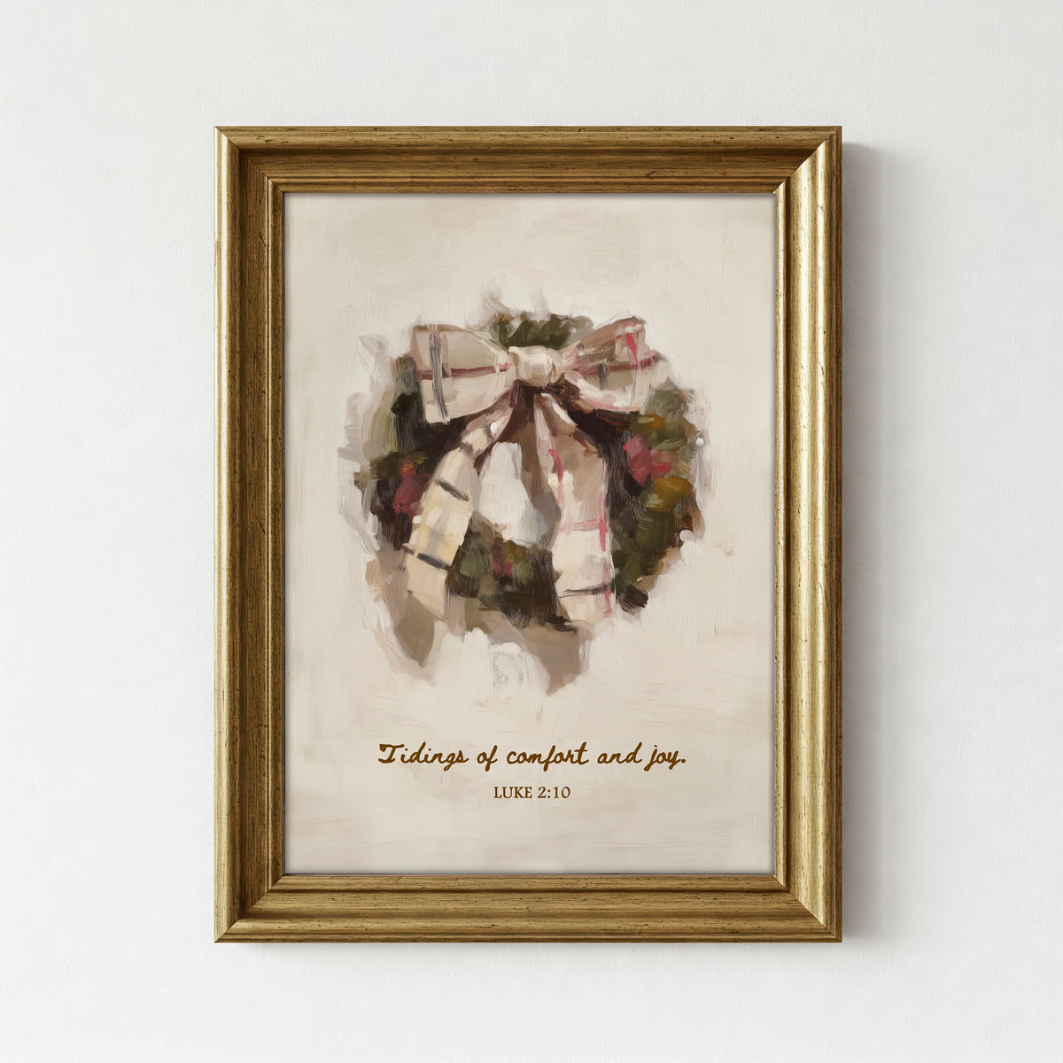 comfort and joy - print
