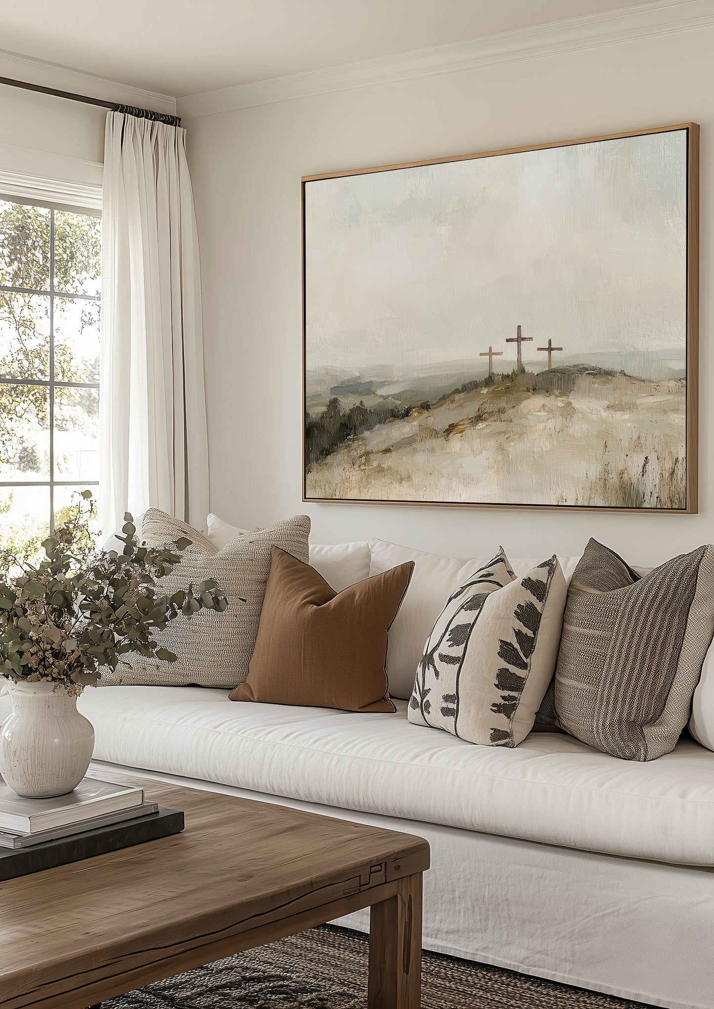 hill of redemption - canvas