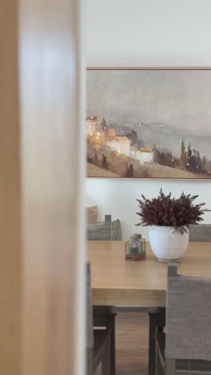 City On A Hill - canvas
